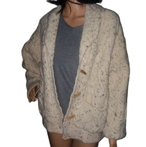 "GENUINE" Aran crafts Ireland knitted sweater